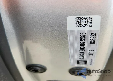 2018 Chevrolet Trax Ls из США, поврежденный, VIN KL7CJKSB3JB722375